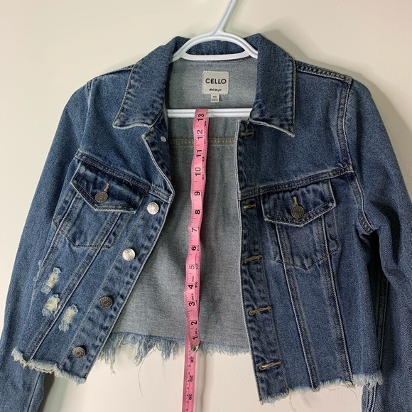 Cello Crop Jean Jacket - Picture 5 of 5